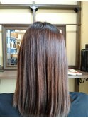 45歳、サラ艶ストレートヘア