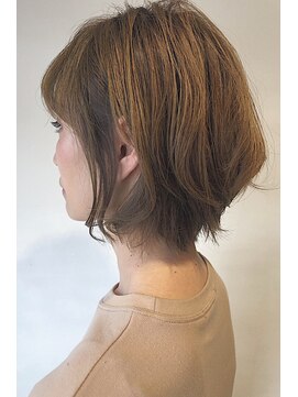 レセ 新松戸deux店(Laissez) 大人可愛いショートボブ 【レセ新松戸ドゥー店】