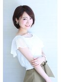 ノームコアショートボブイメチェン