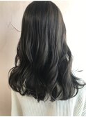 ブリーチなし・オリーブグレージュ
