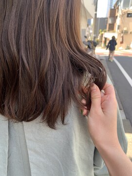 ロイジー(roijir) 【roijir 表参道】ブリーチなし☆オリーブブラウン