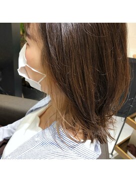 ルディー バイ ヘアーポケット(rudii by HAIR POCKET) イヤリングカラー★ベージュ★モーブバイオレット