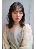 【DaVin中目黒】大人可愛いふわミディ　モカブラウン