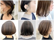 【顔周りの似合わせ・白髪ぼかしカラー】＃インナーカラー＃メッシュ　＃似合わせカラー＃イルミナカラー