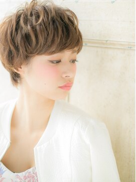 モッズ ヘア 福岡姪浜店(mod's hair) *mod's姪浜*…大人かっこいい小顔ハイライトハンサムショートf