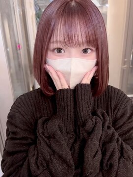 インク ヘアーデザイン(inc. hair design) ピンク/ボブ
