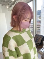 エイト 神戸三宮店(EIGHT)&nbsp;【相性抜群♪】春先取りボブ&ピンクカラー♪