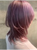 マッシュウルフ/くびれヘア/ソフトウルフ/マッシュヘアーa