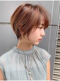 マッシュ/くびれヘア/ショートボブ/[大阪箕面駅/ショート]