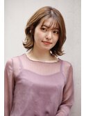 【湯田】柔らかレディーなくびれボブ