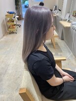 コレット 宇都宮(collet Gigi)&nbsp;前髪/ピンクベージュ/インナーグレージュ/グレージュ