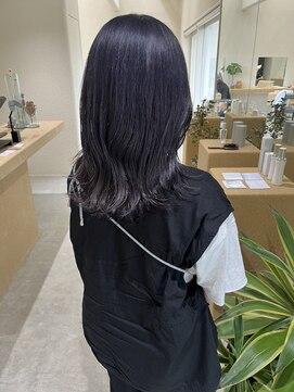 キュー(que) パープルグレー