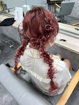 ティアム 渋谷店(Tiam shibuya)&nbsp;黒髪/前髪パーマ/グレーベージュ/レイヤーロング/インナーカラー