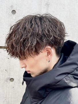 アソビ 表参道(ASOBI) 縦落ちツイストスパイラルパーマ マッシュ