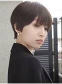 大人マッシュショート／丸みショート／イメチェン／30代40代50代