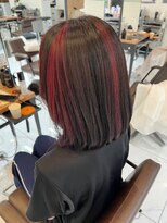 グランデュール 焼津店(GRANDEUR)&nbsp;ハイライトカラー/ハイライト/ボブ/カラー