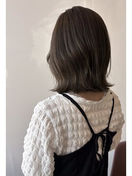 レシェル 松阪(RECIEL) 切りっぱなし×グレージュ