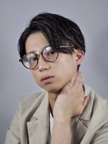 ヒロ銀座 バーバーショップ 札幌本店(HIRO GINZA BARBER SHOP)&nbsp;メンズショートビジネスツーブロックセンターパートフェード