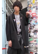 ブークル(boucle) くるくるパーマウルフ　メンズスパイラルパーマ