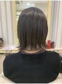 メンズライク刈り上げボブ刈り上げショート耳かけ切りっぱなし