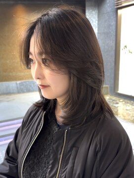 シティ(CITY) かきあげ前髪 レイヤーカット ボブレイヤー