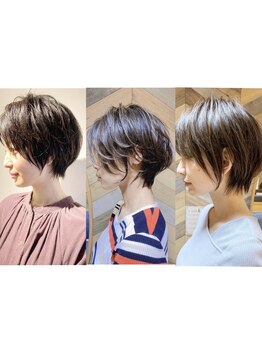 [カット+カラー\6600~]骨格や髪質,ライフスタイルにあった提案で魅力を最大限に引き出す★顔周りレイヤーも