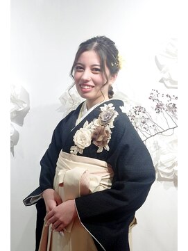 ヘアコレクション アンジュ(Hair collection Unge) 袴、ヘアセット