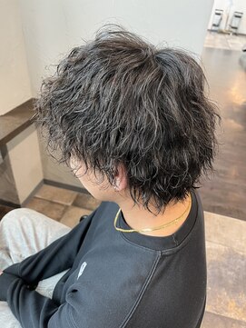 シキ(SIKI) 波巻きスパイラル/メンズパーマ/波巻きパーマ