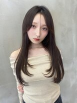 ロンドルーチェ 心斎橋(Lond luce) 大人ガーリー×ミディアムレイヤーカット【心斎橋/髪質改善】