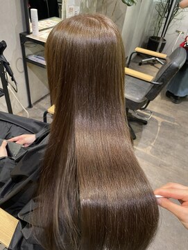 ゼスト クレス(ZEST Cres) 【立川cres小山】ブリーチなしヘーゼルベージュ