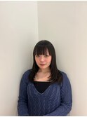 黒髪ボブルフネビージュ小顔ワンレン《用賀》