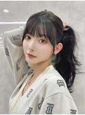 顔周りカット