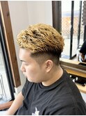 フェード×パーマ
