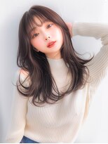 ラベストクズハ(LOVEST KUZUHA)&nbsp;ロングレイヤー/レイヤーカット/韓国風ヘア/ハッシュカット
