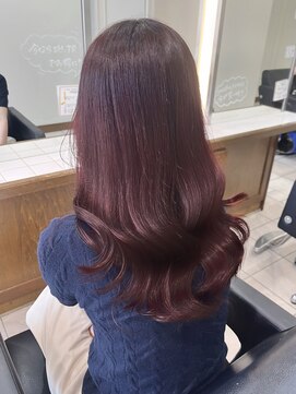 アフェクションカナヤマ(AffECTION kanayama) 韓国　レイヤーカット　ブリーチ　ダブルカラー　髪質改善