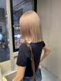 パーミル ヘア クマモト(permille ‰ hair Kumamoto) White beige