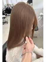 エゴル ナゴヤサカエ(ENGOL NAGOYA SAKAE)&nbsp;新美蓮/ミルクティーベージュ/ミルクティー/ブリーチ