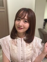 フォルテ 横浜店(FORTE) 顔周りレイヤー/ナチュラルブラウン/レイヤー