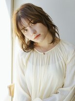 レフラム 亀有駅 亀有北口店(le:fro:m)&nbsp;大人可愛いウルフミディ20代30代40代◎前髪あり小顔レイヤー亀有