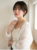 大人可愛いマッシュショート丸み◎30代40代50代60代