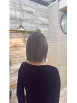 ゲーム 船橋店(GAME)&nbsp;ハッシュカット/グレージュ/デザインカラー/船橋