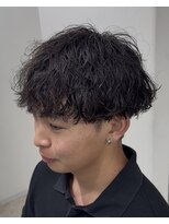 ベル 桑名(BHEL)&nbsp;桑名メンズパーマシャドウパーマシースルーマッシュウルフゆるめ