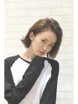 クーラ(Cura) 【原宿　Cura　小川雄基】　外ハネ×かきあげ×ウェット