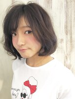 アンフィドットドゥルドゥ(AnFye.dueldo)&nbsp;【AnFye.dueldo】ナチュラルアッシュベージュ × ニュアンスボブ