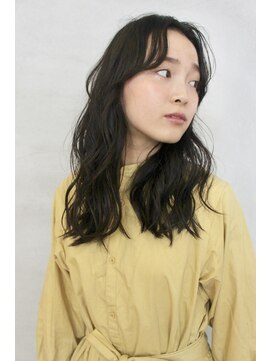 ソルト(Salt) Salt大久保◇黒髪ラフパーマ2