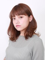 ルージュ 目白台店(ROUGE) 小顔カット/大人ミディアムカール【護国寺駅.目白台】