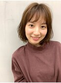 【mee.】ブチ　ボリューム　アップ　ミディアム　　表参道　青山