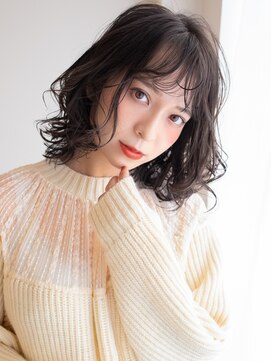 ヘアアンドエステ ヒロイン 西麻布本店(Hair&Esthe HIROIN) 『HIROIN西麻布本店』愛されパーマミディ