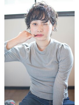 コットン 小田原店(Cotton) 【COTTON 小田原】ウェット仕上げ♪ひし形ショート☆