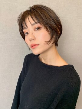 ヘア アンド メイク アートレス(Hair and Make Art less) ナチュラルショートボブ